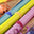 An image of VELCRO® Brand ONE-WRAP® Reusable Ties Multi-Colour (Pack of 5)