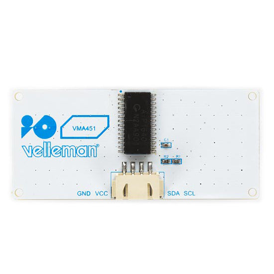 I²C 8x16 Blue Led Matrix Panel